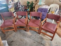 4 chairs - This End Up Furniture Co. GunLocke