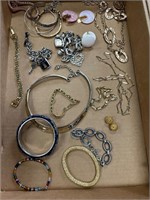 vibrant Mixed Costume Jewelry Collection 15+ Piece