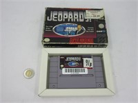 Jeopardy , jeu de Super Nintendo SNES avec boite