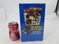 Boite neuve de cartes hockey Pro Set 1990