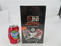 Boite neuve de cartes hockey Pro Set 91-92