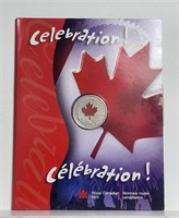 2004 Canada 25 Cent Celebration Colored