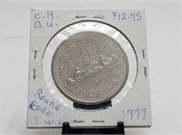 1977 Canada Dollar $1 AJSWL Unc