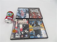 4 jeux pour Playstation 2 dont 007