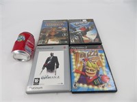 4 jeux pour Playstation 2 dont Buzz