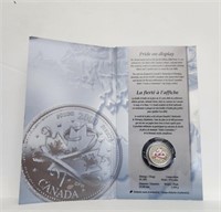 2000 Canada Color 25 Cents Pride Low Mintage
