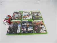 6 jeux pour Xbox 360 dont Burnout Paradise
