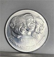 1969 Apollo II Astronaut Token Moon Landing