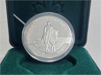 1998 Silver $1 Dollar Proof in Capsule RCMP w/COA