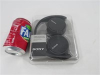 Casque d'écoute neuf avec micro, SONY