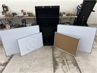 Storage Shelf / White Boards / Cork Board