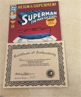 Jon Bogdanove Signed Superman Comic