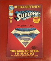 Jon Bagdanove Signed Superman Comic
