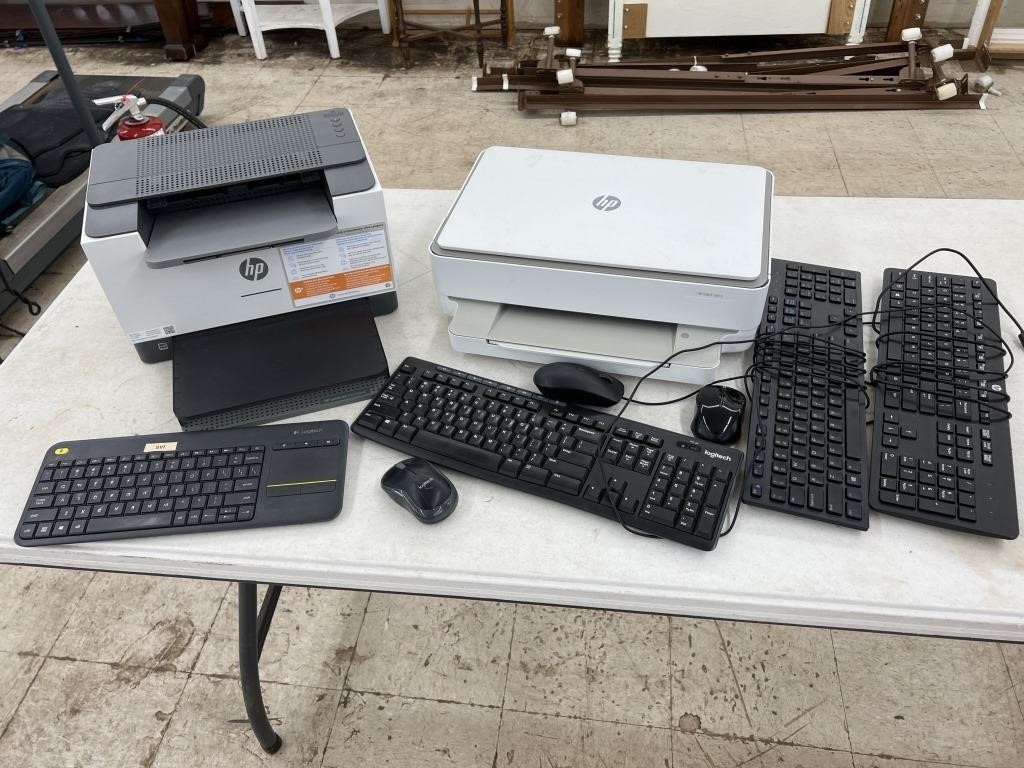 HP Printers / Keyboards/ Mouse (condition unknown)