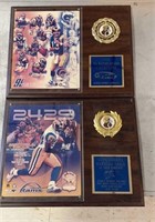 St Louis Rams Football Plaques