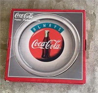 Always Coca Cola 13 Inch Platter In Box