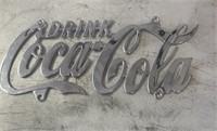 Coca Cola Metal License Plate