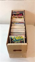 Long Box of Comic Books