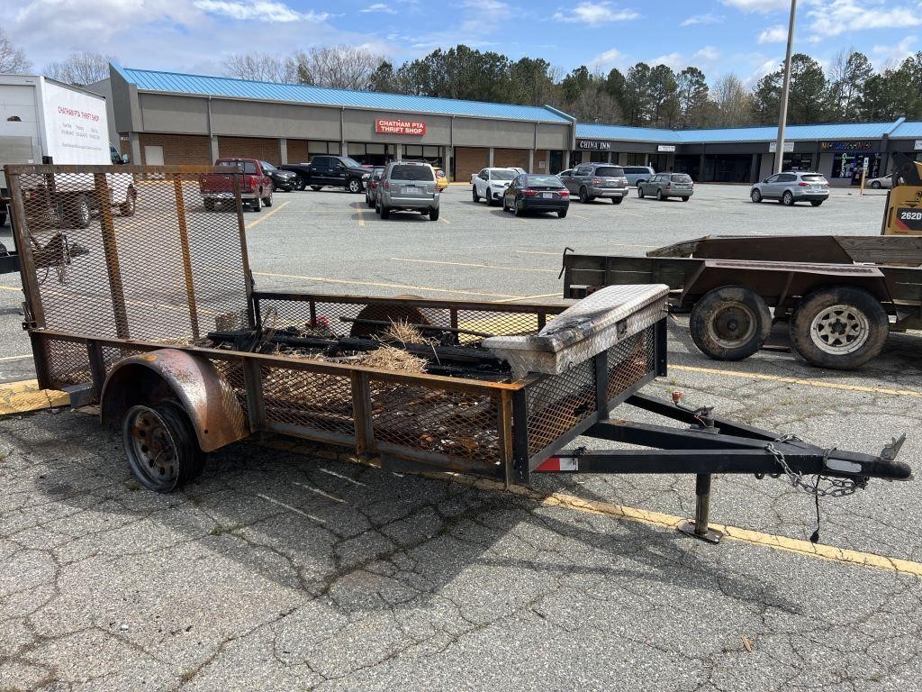 5’x10’ Utility Tailer (fire damage)(no title)