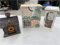 Jewelry Box / Birdhouse/ Cabinet