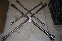 TWO LUG WRENCHES