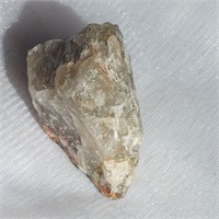 Natural Quartz with Calcite & Ferruginous Quartz