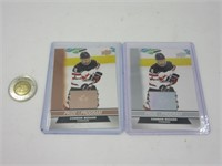 2 cartes de hockey, Connor Bedard