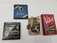 Vintage Stud Smoking Tobacco & Advertising Tins
