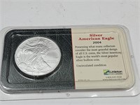 2004 Silver American Eagle Dollar Coin