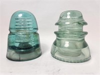 Glass Insulator (2X) Lot B