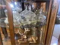 Group of Crystal and home interior deer