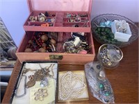 Group of costume jewelry