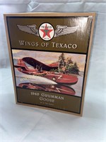Wings of texaco 1950 Grumman goose airplane Ertl