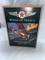 Wings of texaco 1931 stearman Biplane Ertl die