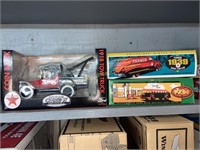 Ertl texaco doodle bug, dodge airflow and tow