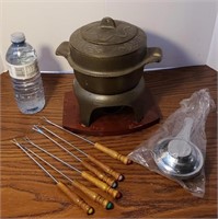 Fondue Set - Cast Iron