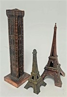 Eiffel Tower Metal (2x)/Giotto's Bell Tower Metal