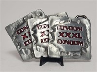 Condom XXXL Condom Belt Buckle