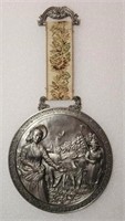 Hanging Plaque Belgium Tin Etain Pewter Lot A