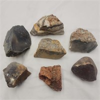 Varied Types of Stones, Many Cut