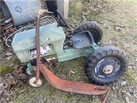 Pedal tractor and scooter