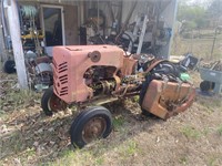 Antique Gibson garden tractor non running must