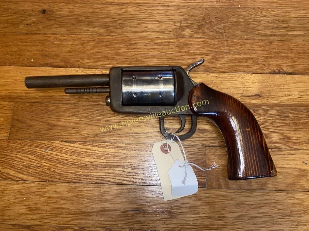 Homemade revolver unknown caliber or