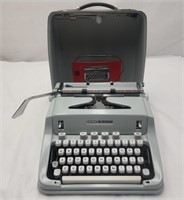 Hermes 3000 Vintage Typewriter in Case, Untested