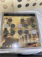 Westworld series, Nichols, and mint set