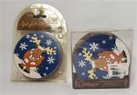 Coasters - Decorative Christmas (2 Sets) - New