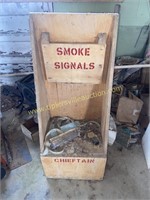 Smoke signal rack