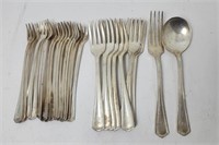 Cutlery - Mix - Oneida Hotel Plate Lot