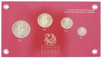 2006 Four Piece American Eagle Gold Coin Set