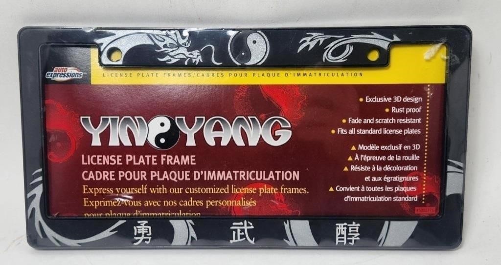 License Plate Frame - New